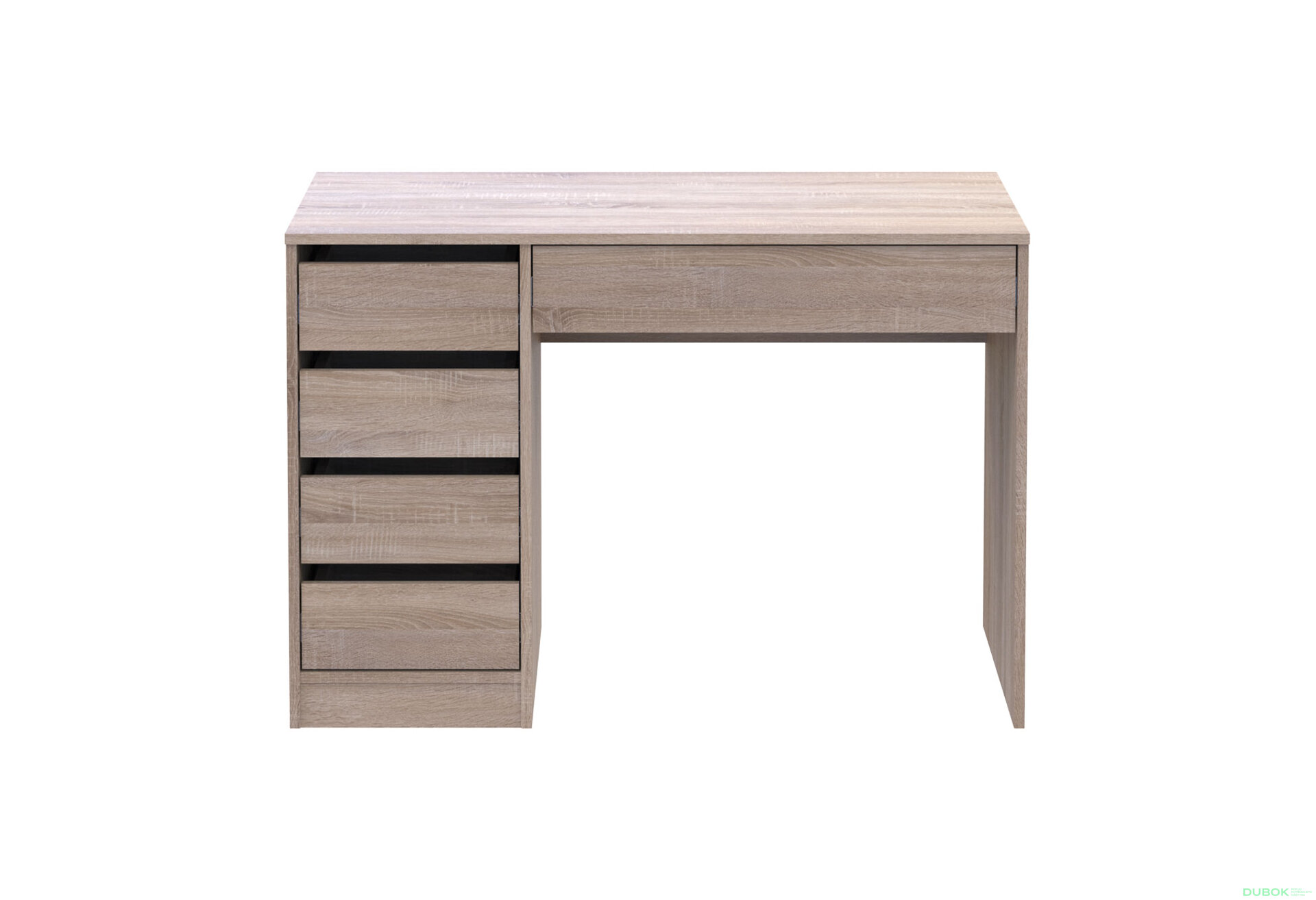 Obrázek 3 - Psací stůl s levou montáží Profi 110 cm dub sonoma
