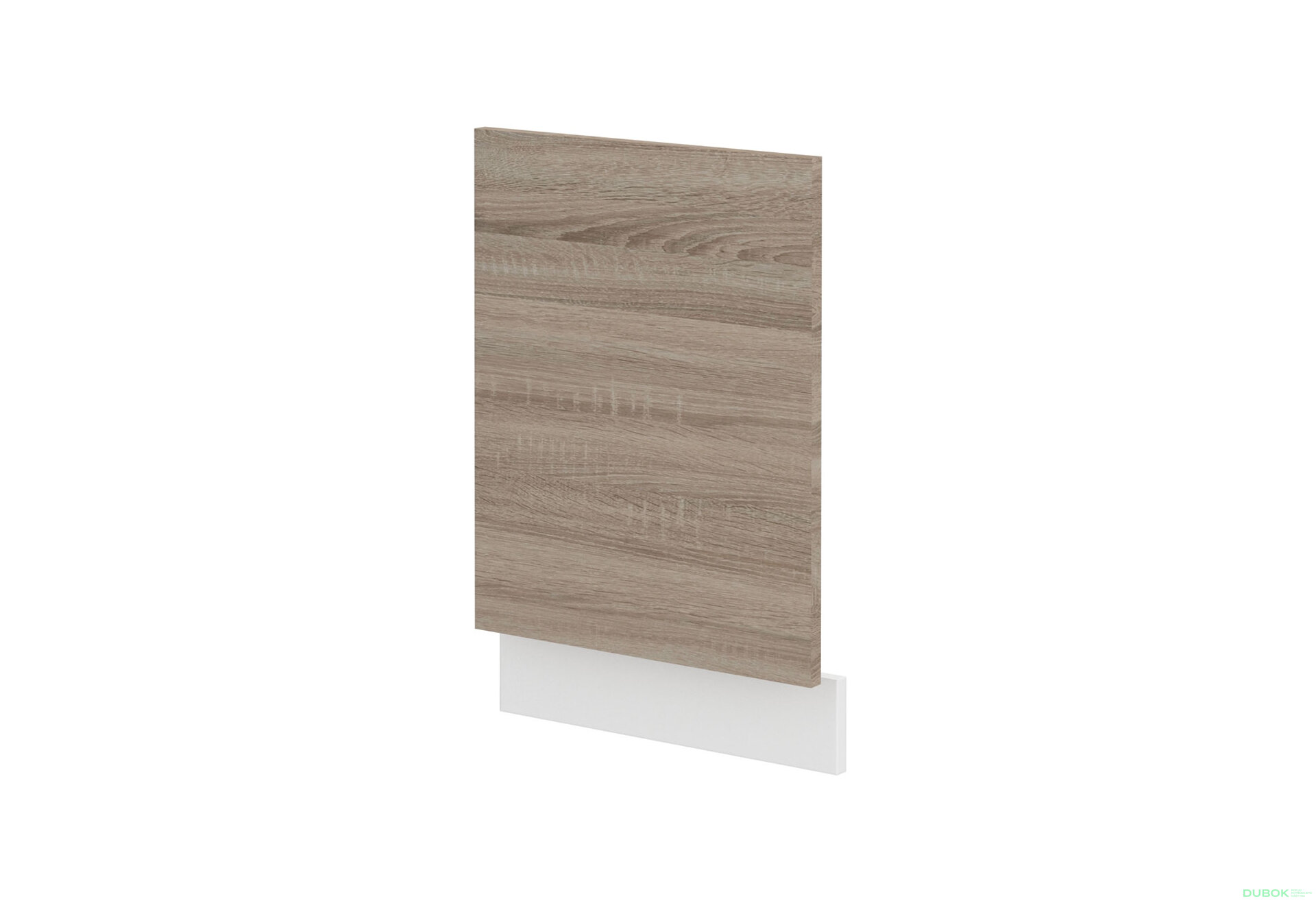 Obrázek 1 - ZM 570x446 dvířka Dave bílý hladký / dub sonoma truffle, pracovní deska bílá