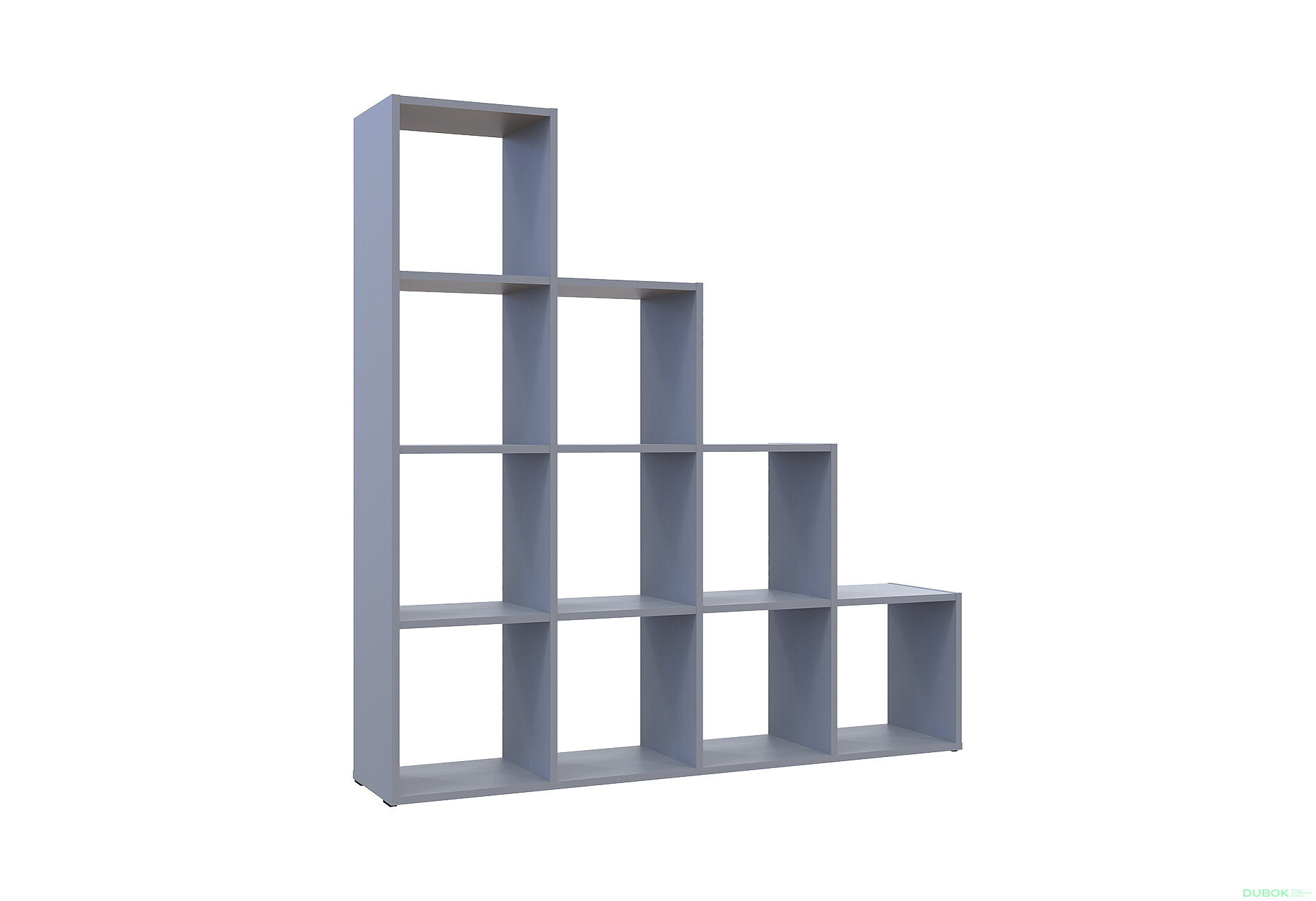 Obrázek 3 - Regál otevřený Step 4х4 136.2х28.8х140.7 šedý