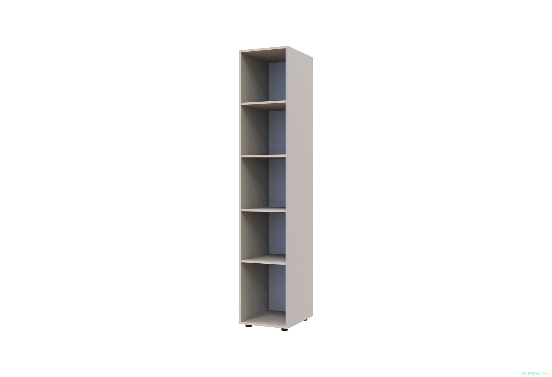 Obrázek 6725 - Skříň čtyřdveřová s regálem Gelar 115.7 cm Kašmír