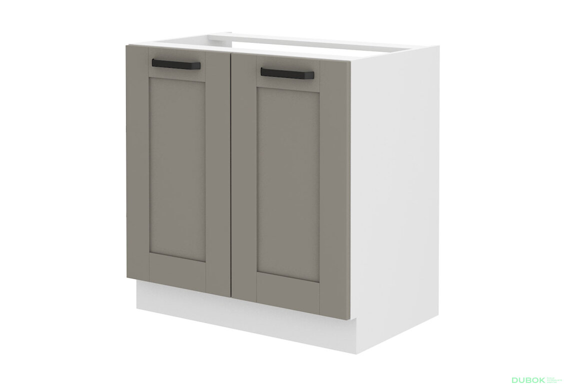 Obrázek 4421 - Kuchyňská sestava 2.6 m Luna bílý / clay grey