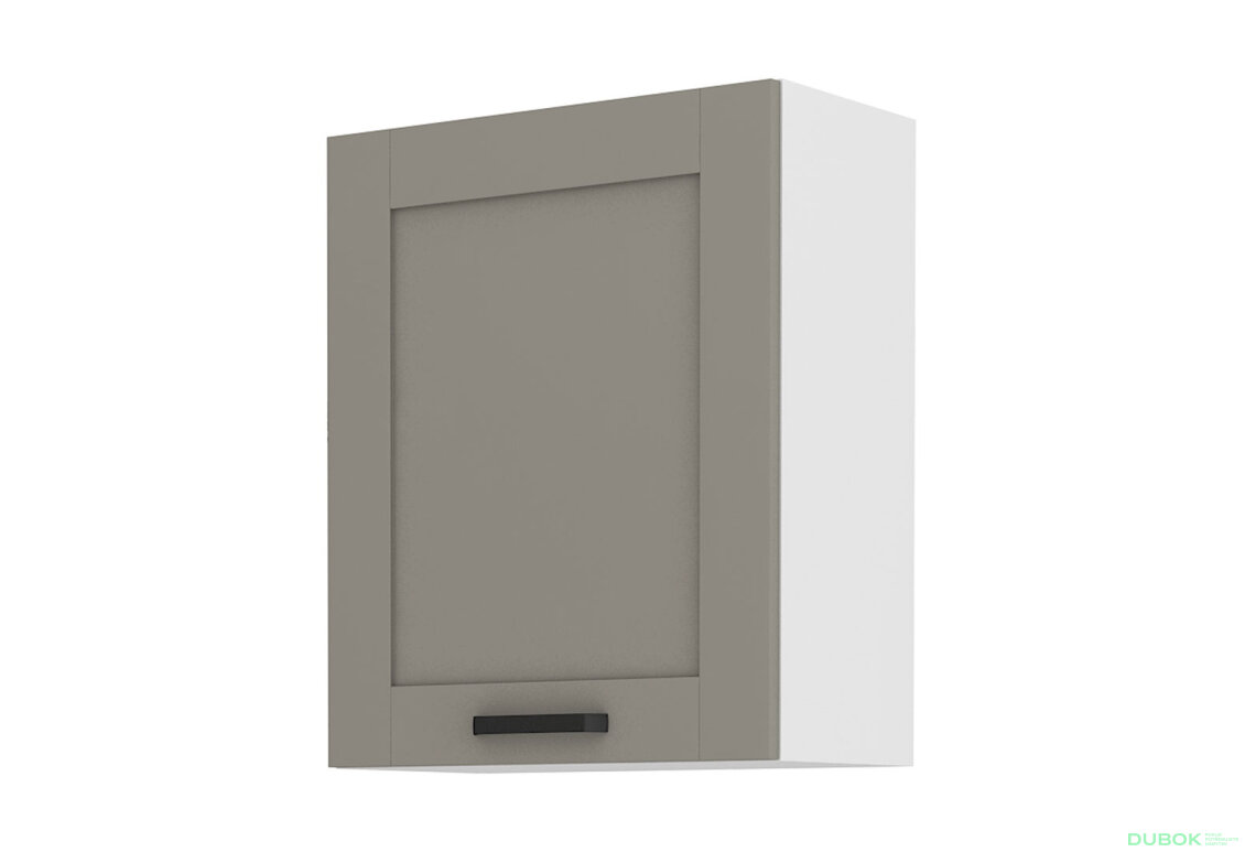 Obrázek 4440 - Kuchyňská sestava 2.6 m Luna bílý / clay grey