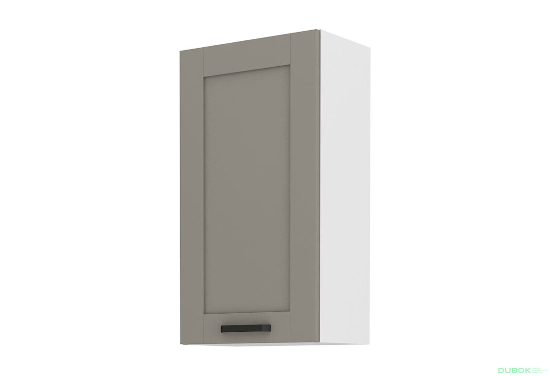 Obrázek 4446 - Kuchyňská sestava 1.5 m Luna bílý / clay grey