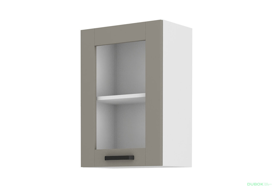 Obrázek 4452 - Kuchyňská sestava 2.6 m Luna bílý / clay grey