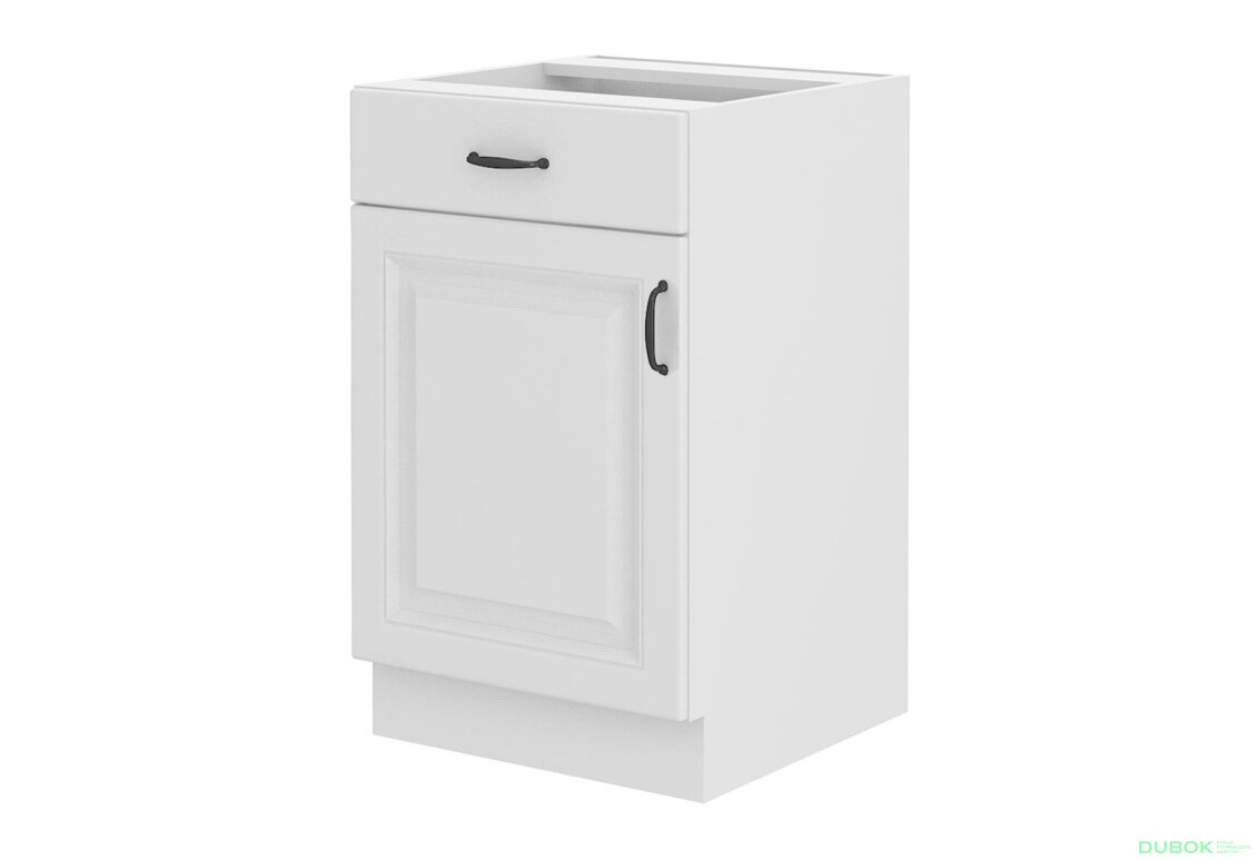Obrázek 4167 - Kuchyňská sestava 1.5 m Stilo bílý / bílý