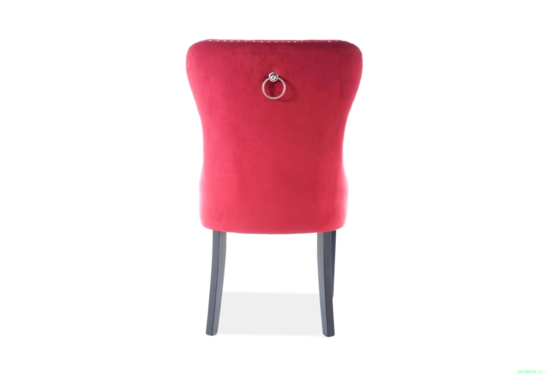 Obrázek 5 - Židle August Velvet kaštanový Bluvel 59, dřevo, černý