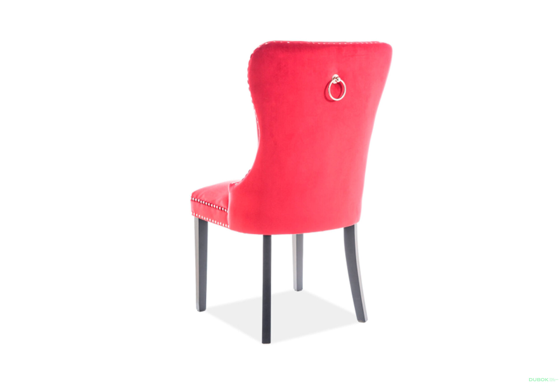 Obrázek 4 - Židle August Velvet kaštanový Bluvel 59, dřevo, černý