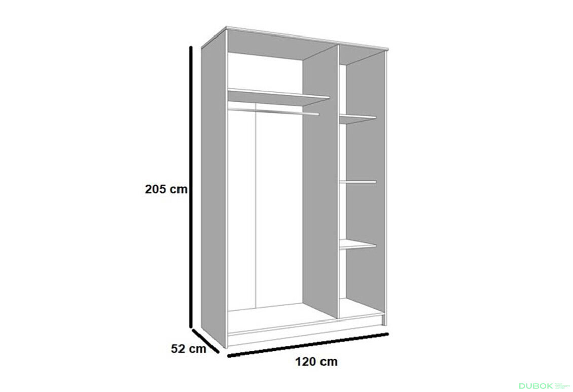 Obrázek 3 - Skříň Simple 3D nymfaea alba