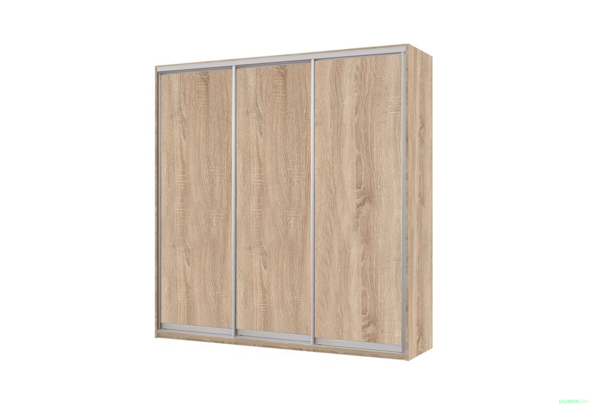 Obrázek 1 - Skříň 3D 2220x2400x600, 3 DTD, dub sonoma