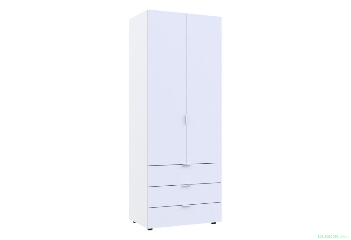 Obrázek 4 - Skříň dvoudveřová Gelar 77.5 cm Bílá