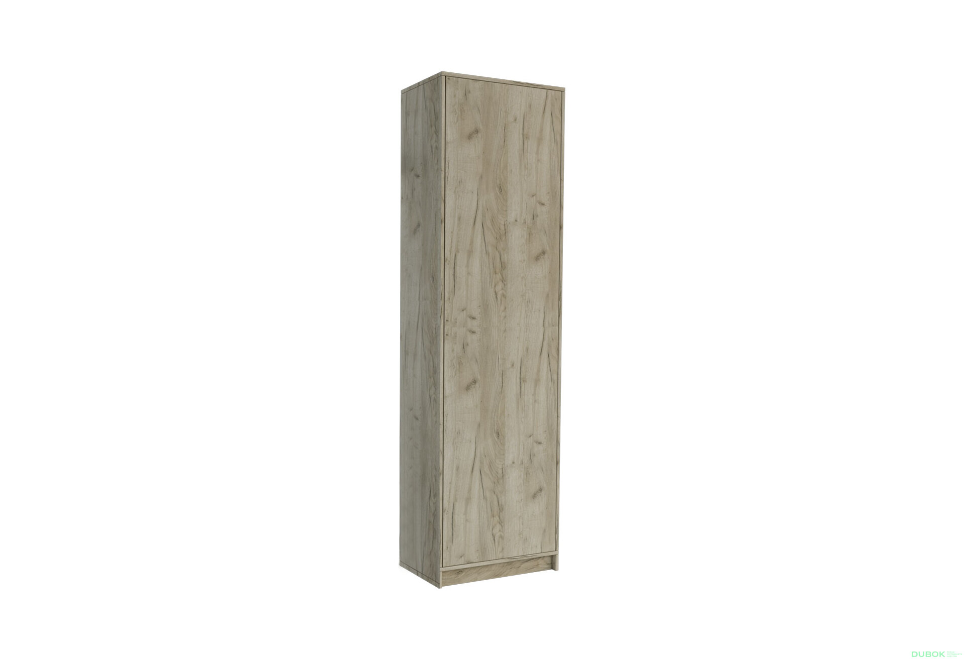 Obrázek 2 - Regál Sara 60x205x33 cm Dub kraft šedý
