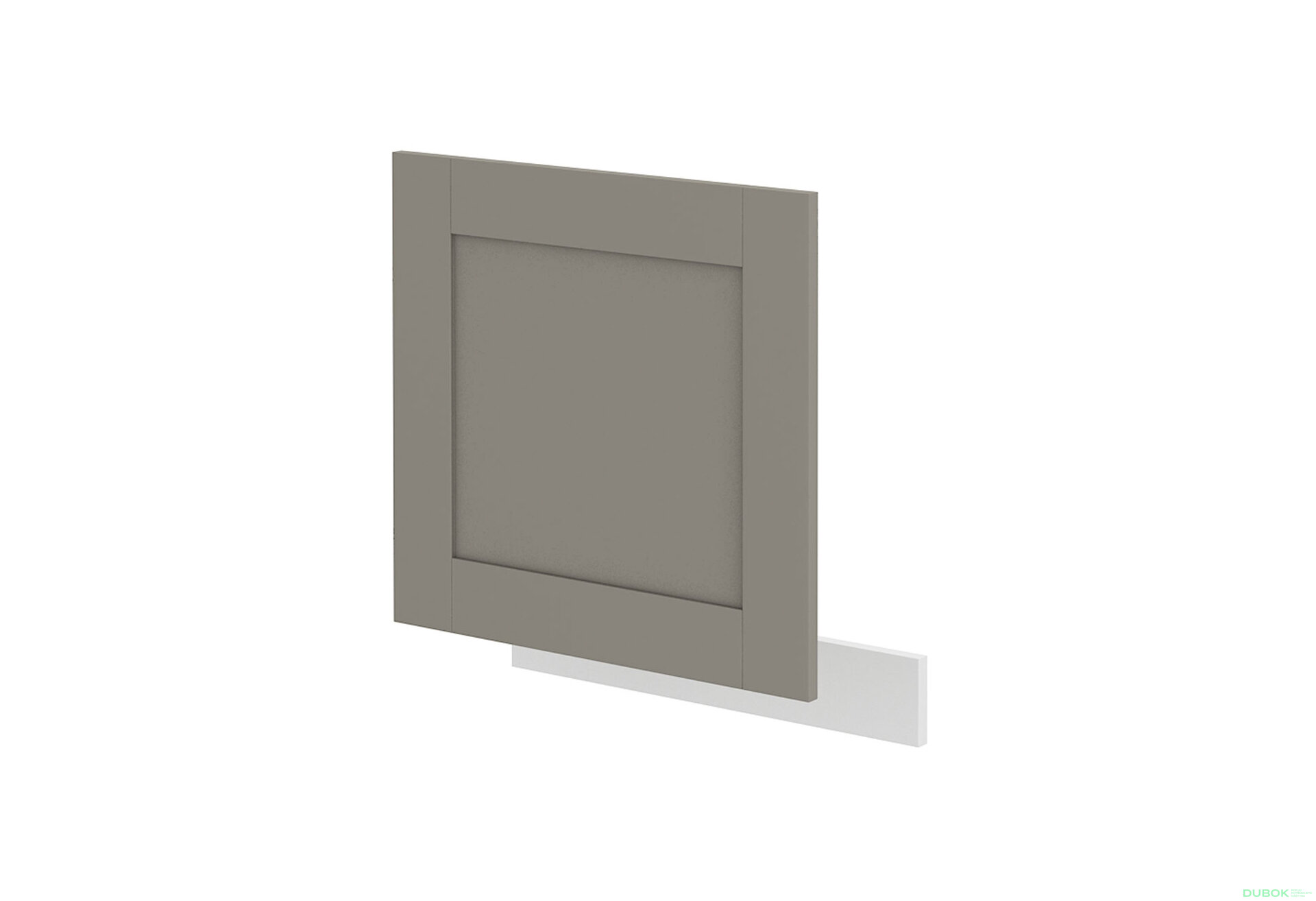 Obrázek 1 - ZM 570x596 dvířka Luna bílý / clay grey