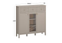 Obrázek 3 - Komoda 2d1w3s (G) taupe Kleo