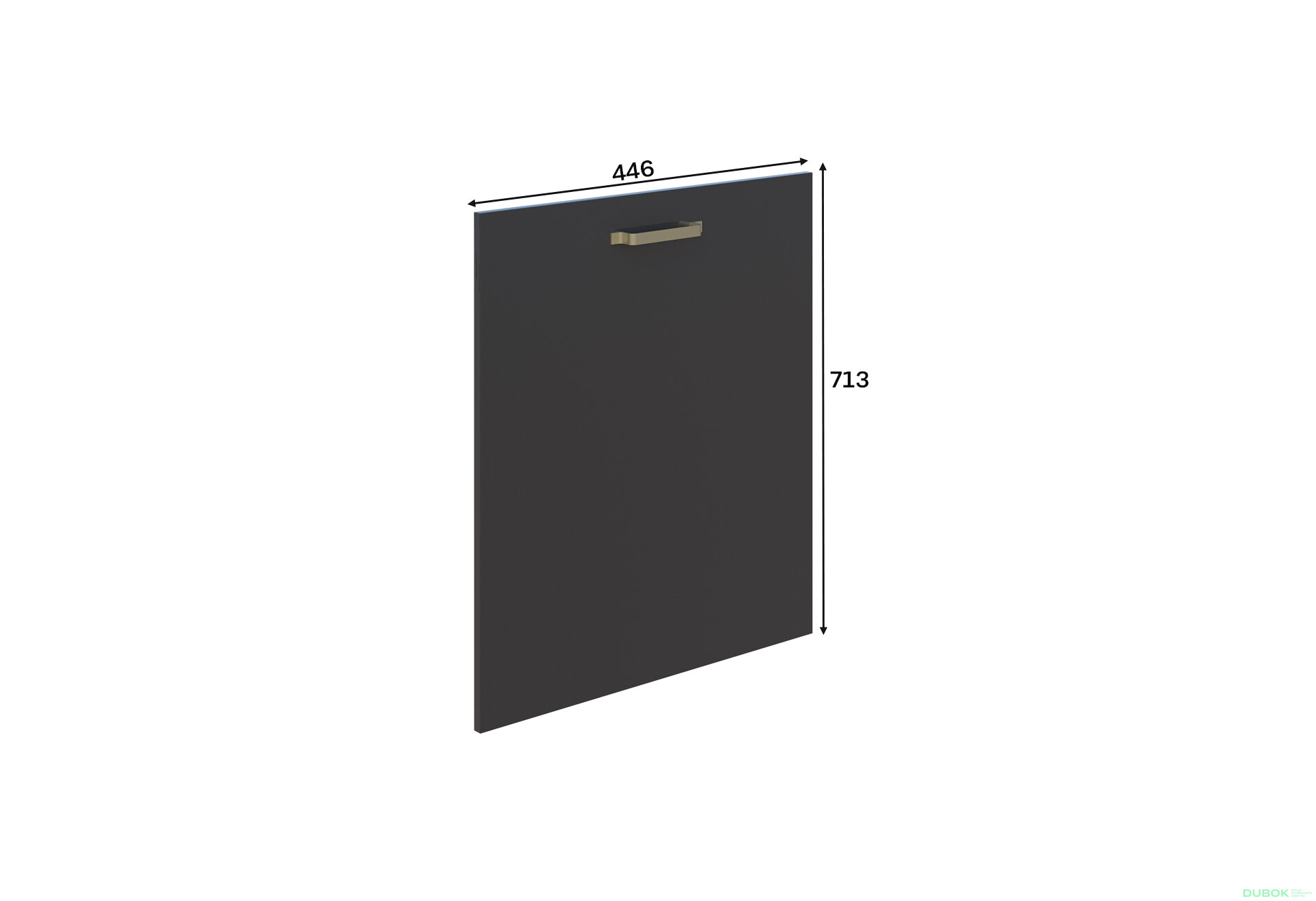 Obrázek 1 - Kuchyňské panely Liona Čelní panel myčky nádobí D 45 MN