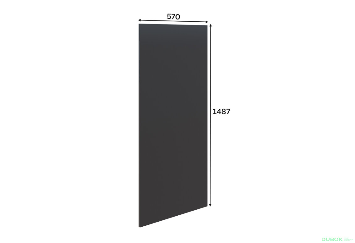 Kuchyňské panely Liona P Vnitřní panel (h-920) Pro pracovní desku 28 mm