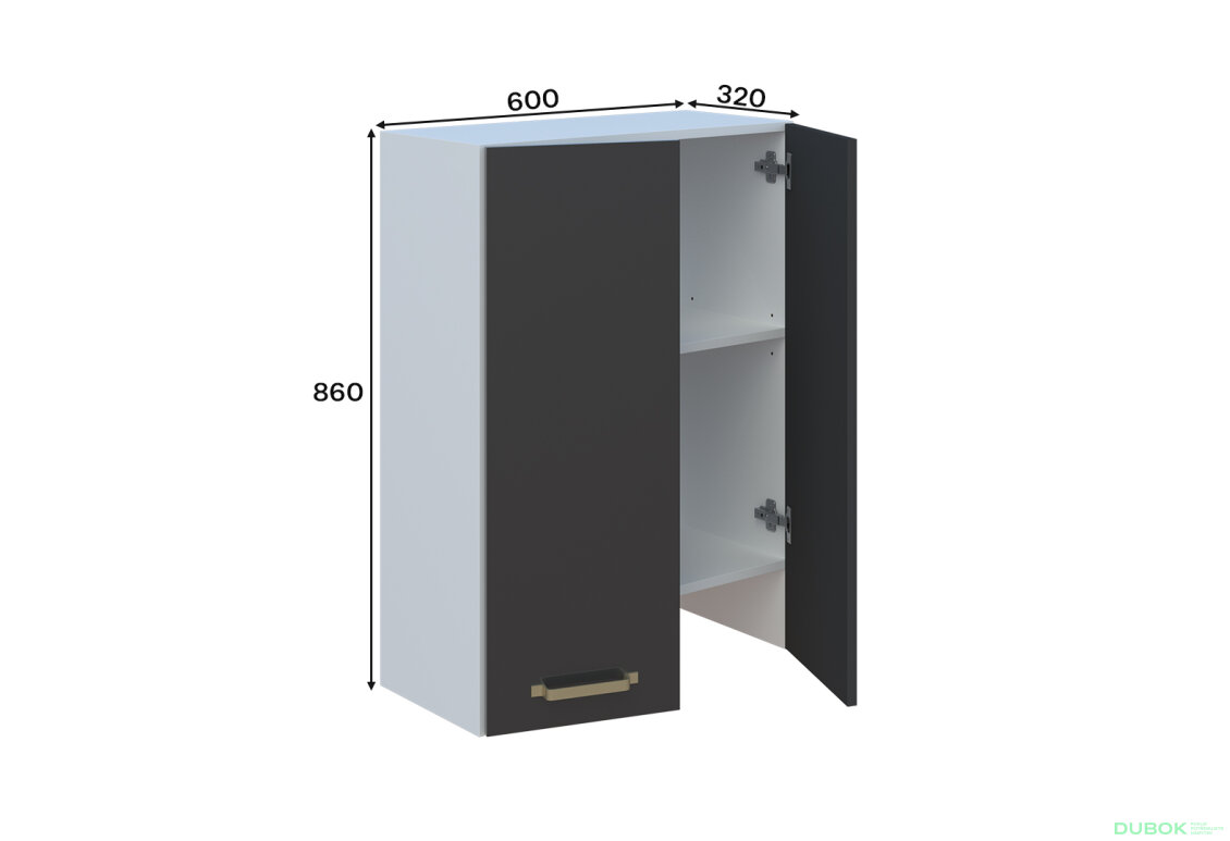 Horní skříňka 60 Pod digestoř (h-920) Liona