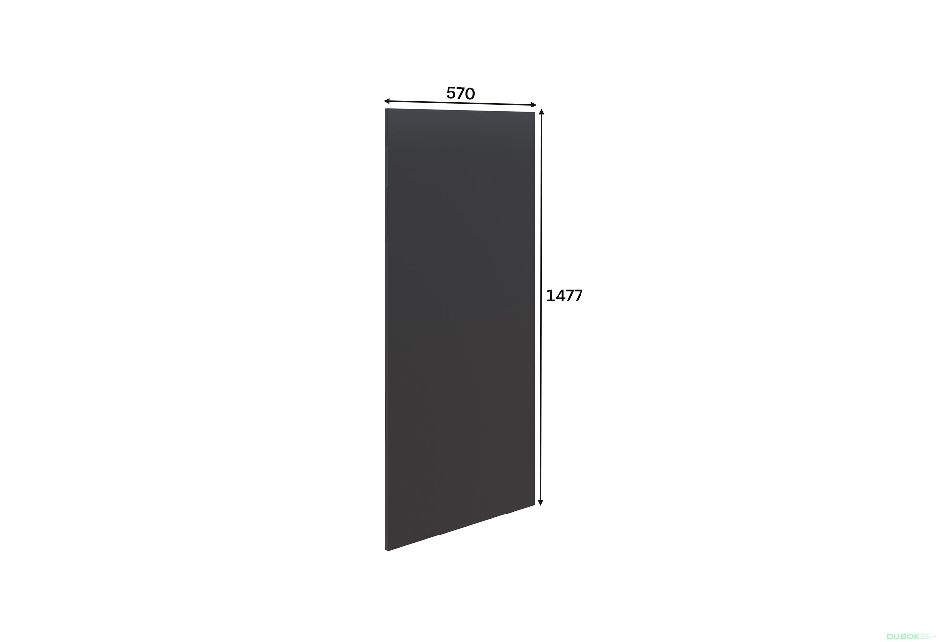 Obrázek 1 - Kuchyňské panely Liona P vnitřní panel (H-920) pro pracovní desku 38 mm