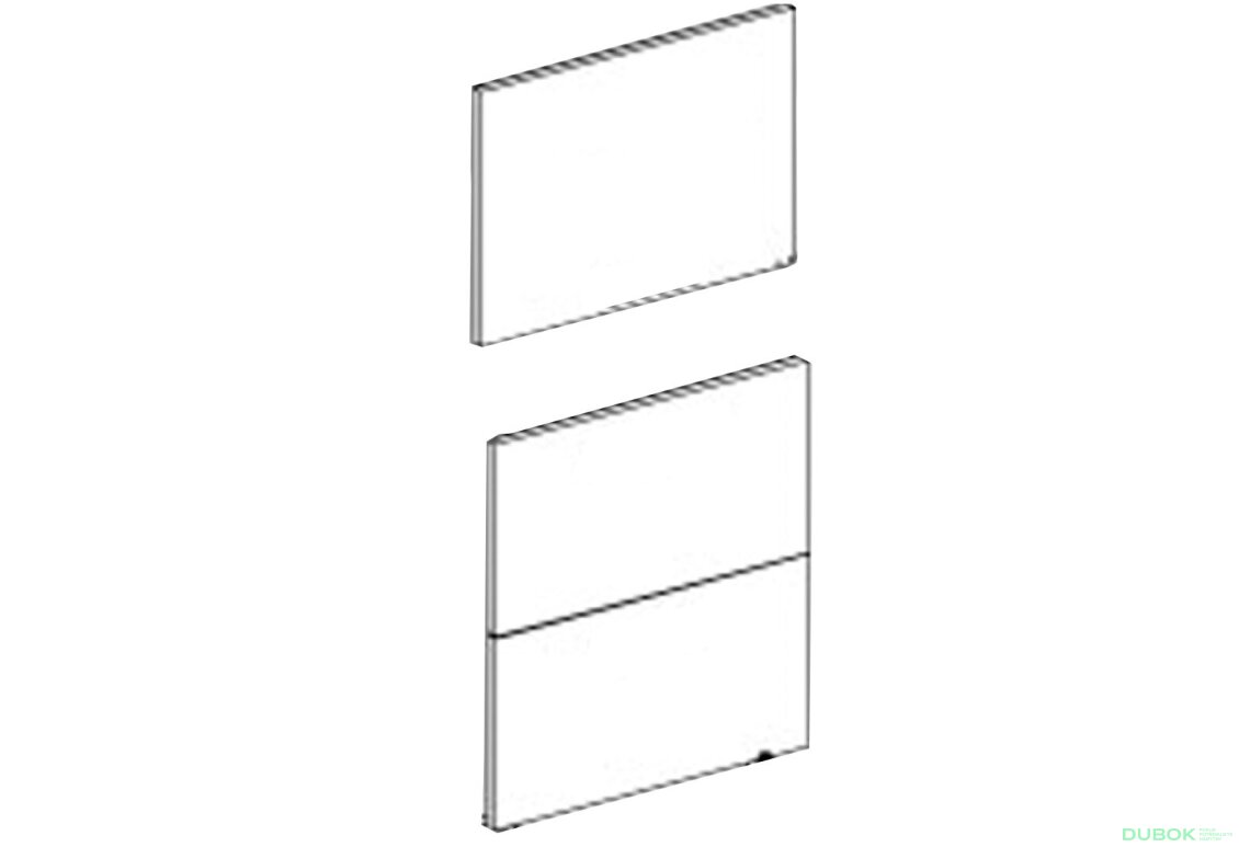 Fasáda P 60 DZ pro mikrovlnku (h-720) Liona