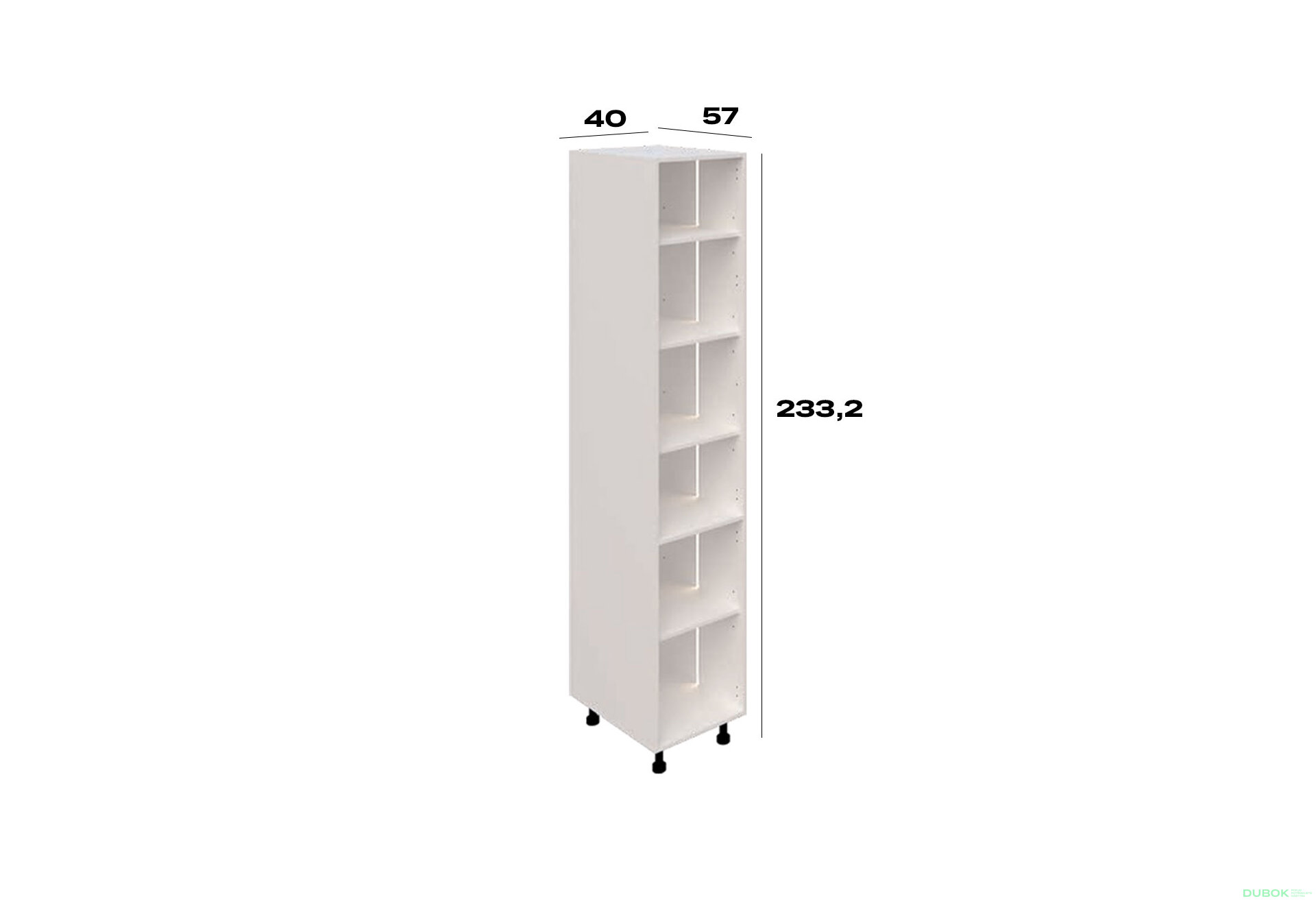 Obrázek 2 - Korpus P 40 SK (920) LED bílý