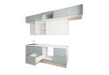 Obrázek 3 - Sada 2.4 k. bílá, f. šedá mat / bílá mat Interno Luxe