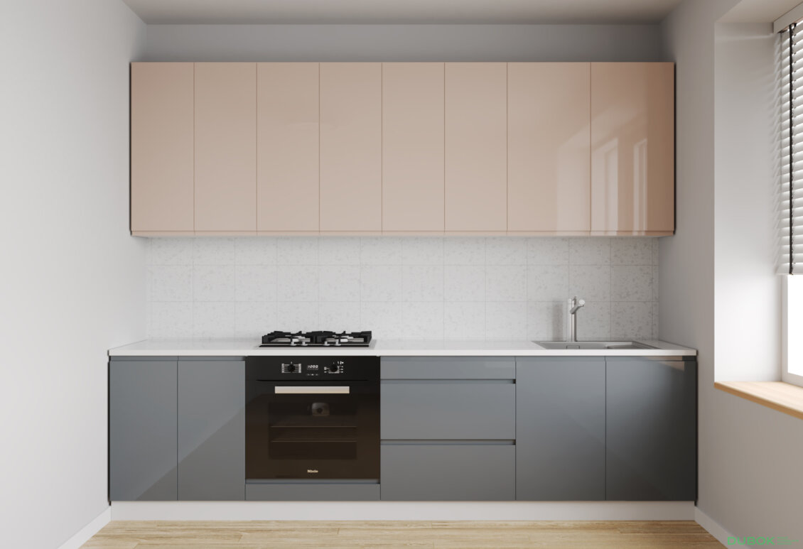 Sada 2.6 k. bílá, f. vrch béžový lesk, spodek šedý lesk Interno Luxe