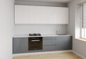 Obrázek 1 - Sada 2.6 k. bílá, f. vrch mléčný lesk, spodek šedý lesk Interno Luxe