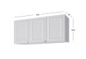 Obrázek 2 - Modul č. 32 + Fasády F-500*695 V.1 / V.2 Bílá Madrid