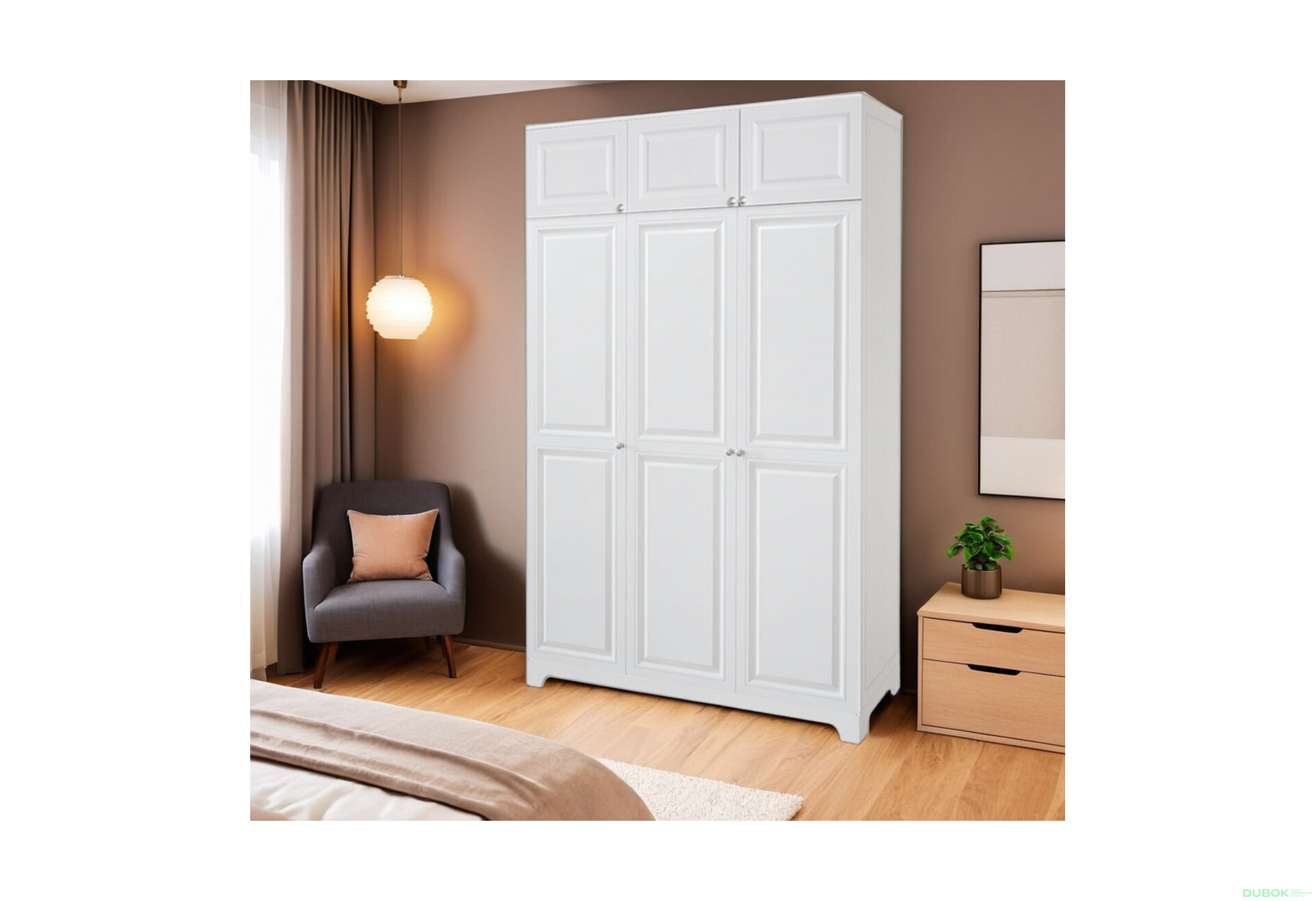 Obrázek 2 - Skříň č. 3 / V.2 + Půdní skříň Madrid