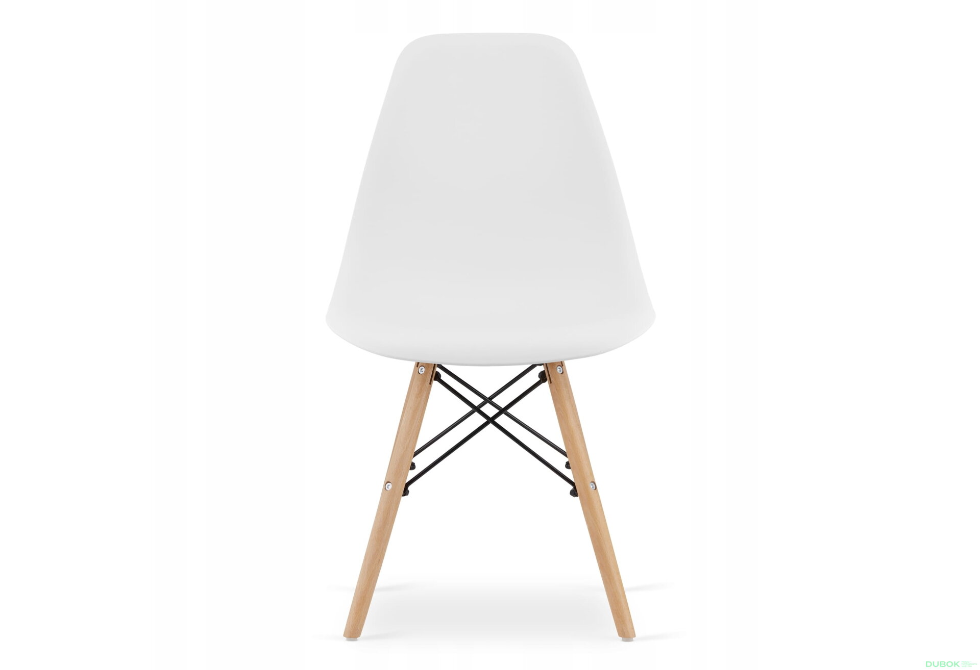 Obrázek 4 - Sada obdélníkový stůl ADRIA 120x80 bílý + 6 židlí OSAKA bílé