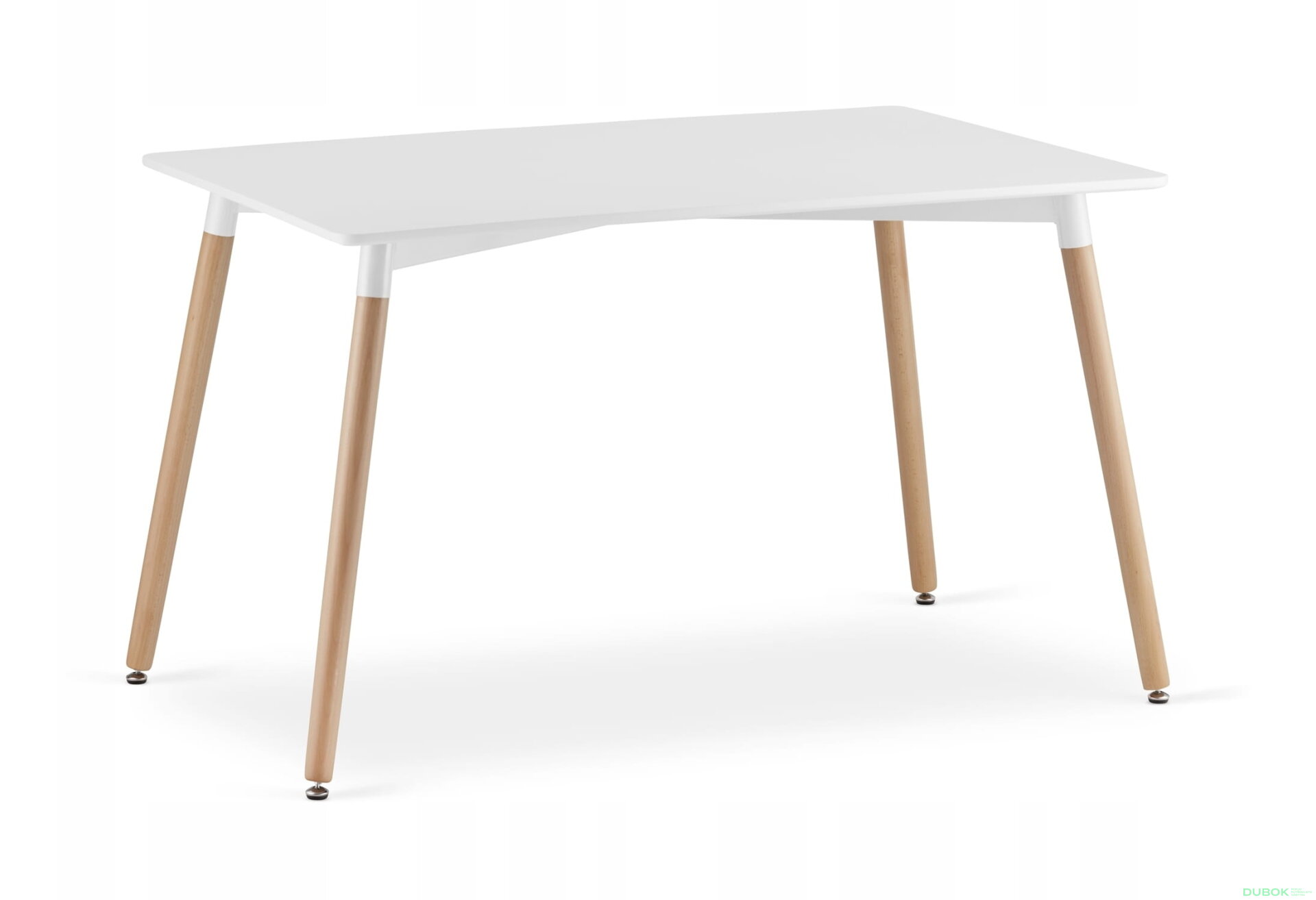 Obrázek 9 - Sada obdélníkový stůl ADRIA 120x80 bílý + 4 židle LAGO šedé