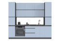 Obrázek 4 - Sada 2.6 Antracit / Šedo-modrá M06, pr černá, pl antracit RioLine Luxe / RíóLajn Lux Matný