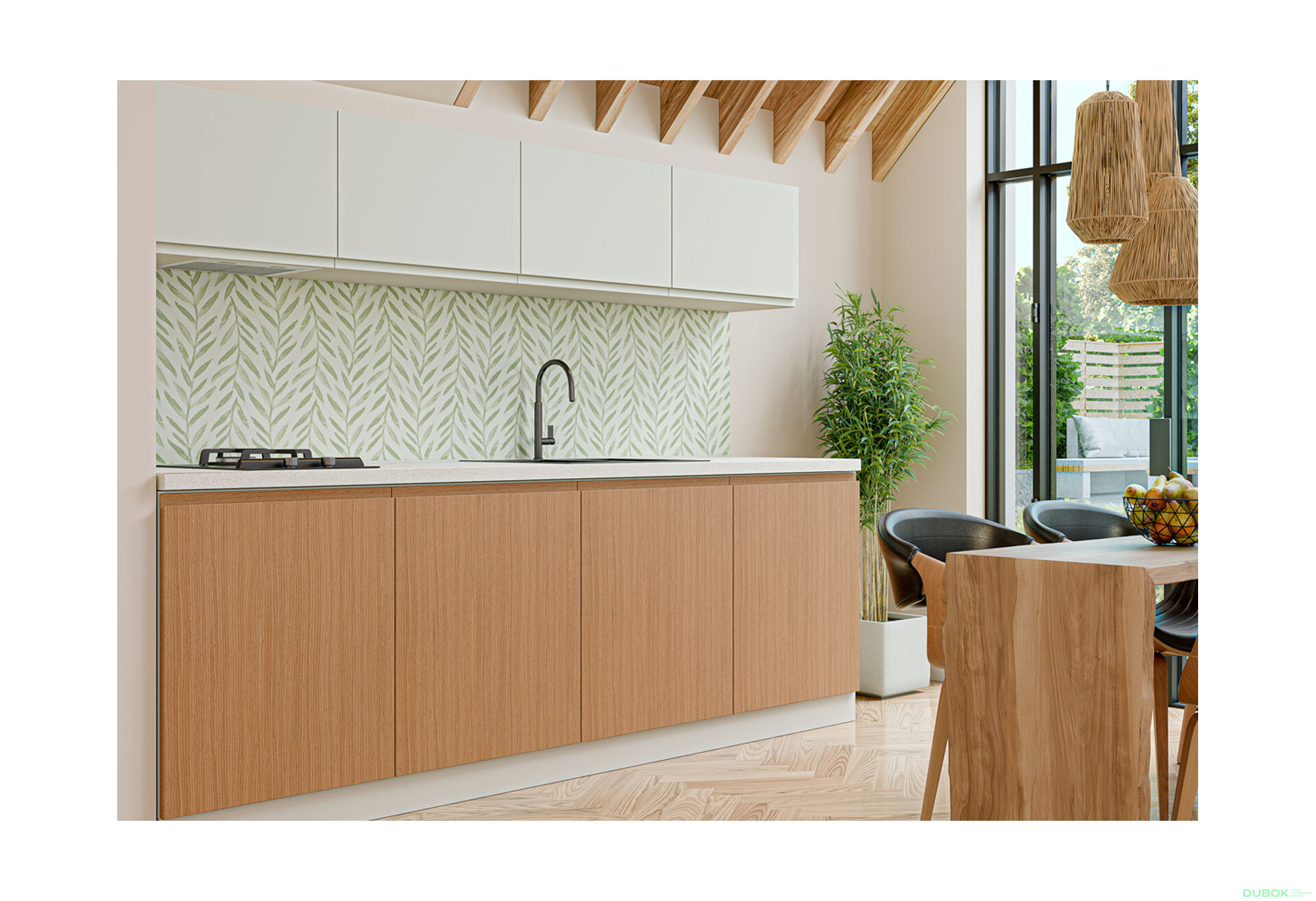 Obrázek 1 - Sada Interno vršek + Woodline spodek 2,4 m