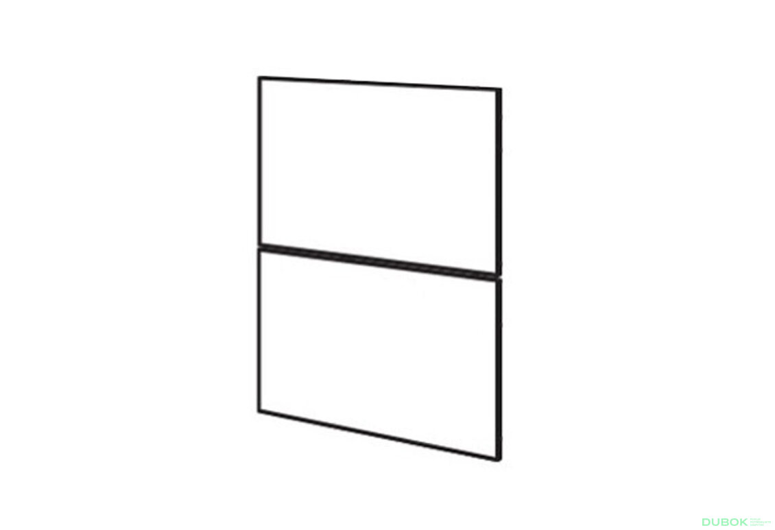 Fasáda f š 600 (1+1) WoodLine