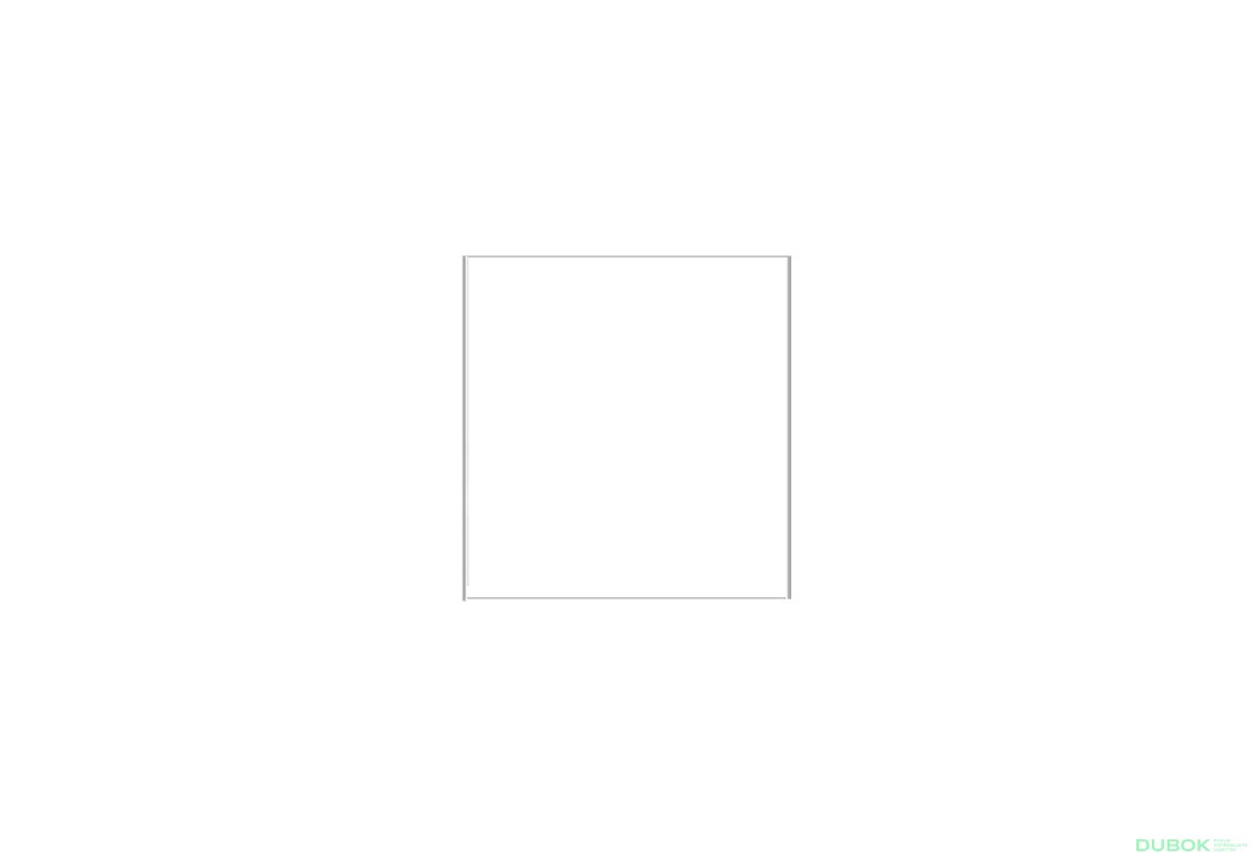 Fasáda F-500x400 (A) bílý L Módulní skříň Neapol