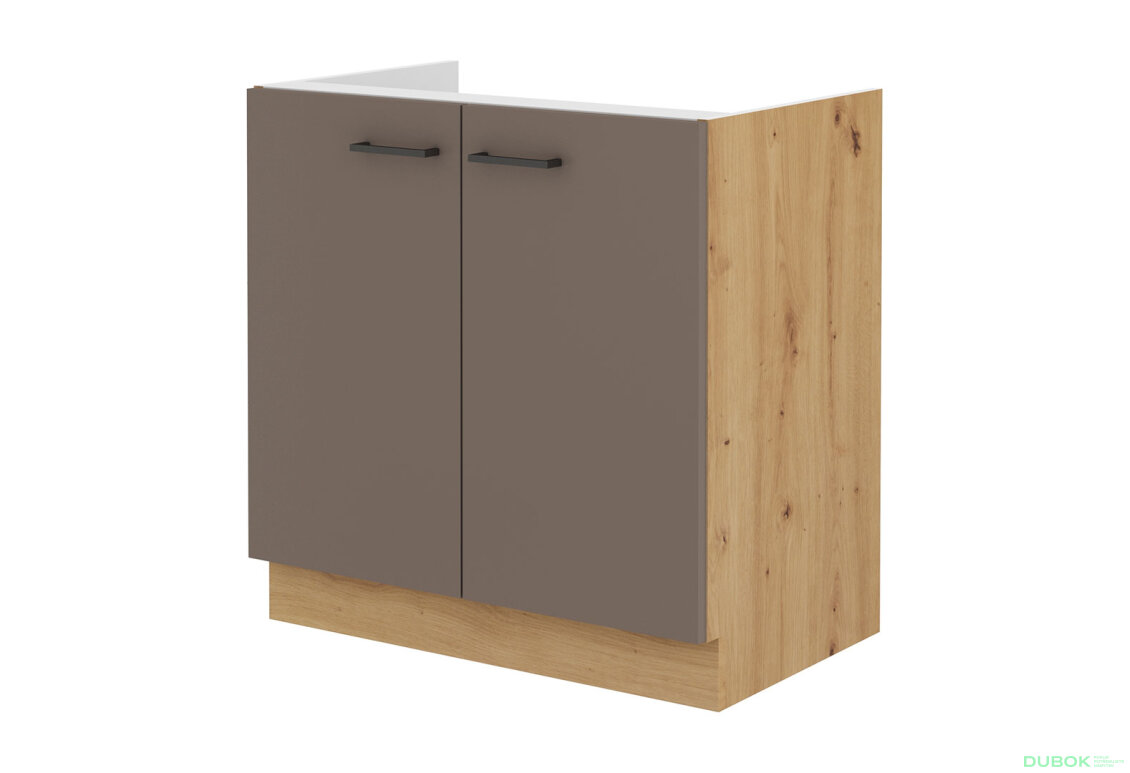 Obrázek 4960 - Kuchyňská sestava 1.8 m Bolonia dub artisan / truffle grey