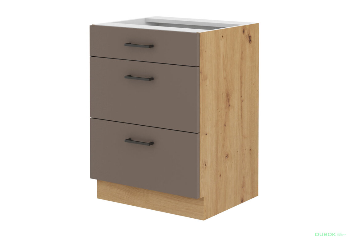 Obrázek 4964 - Kuchyňská sestava 1.8 m Bolonia dub artisan / truffle grey
