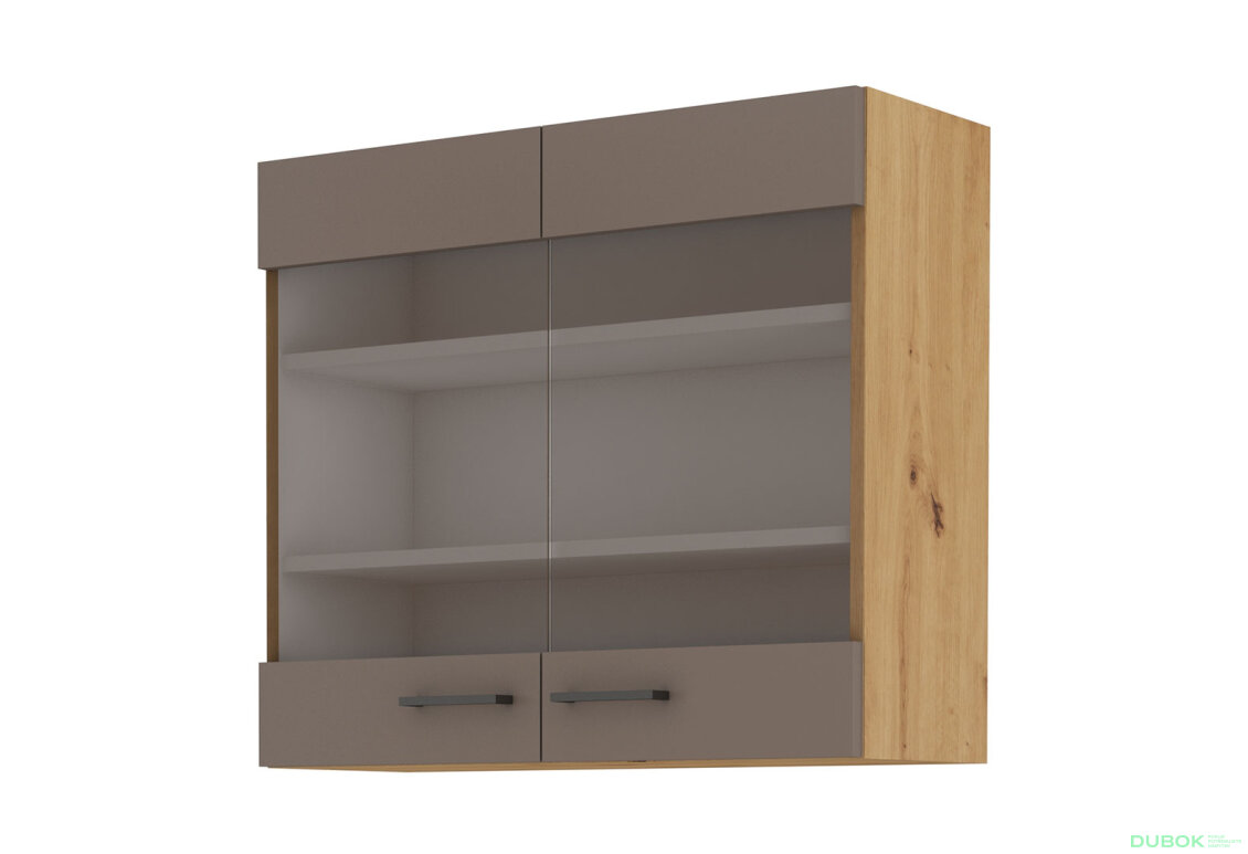 Obrázek 4967 - Kuchyňská sestava 1.8 m Bolonia dub artisan / truffle grey