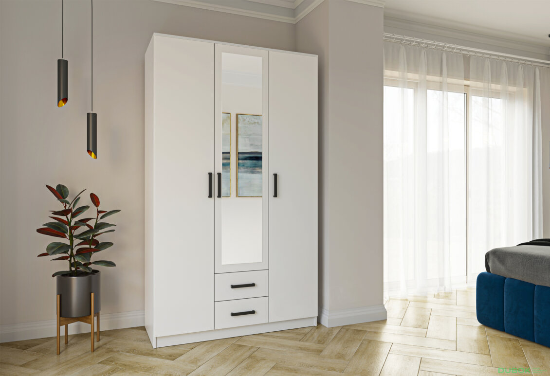 Obrázek 2 - Skříň Simple 3D+2š nymfaea alba