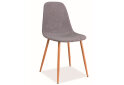 Obrázek 2 - Židle Fox šedý 49, barva kovu dub