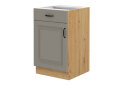 Obrázek 4105 - Kuchyňská sestava 1.5 m Stilo dub artisan / clay grey