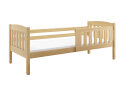 Obrázek 1 - Postel Kubus borovice 80x190 cm s roštem, matrací