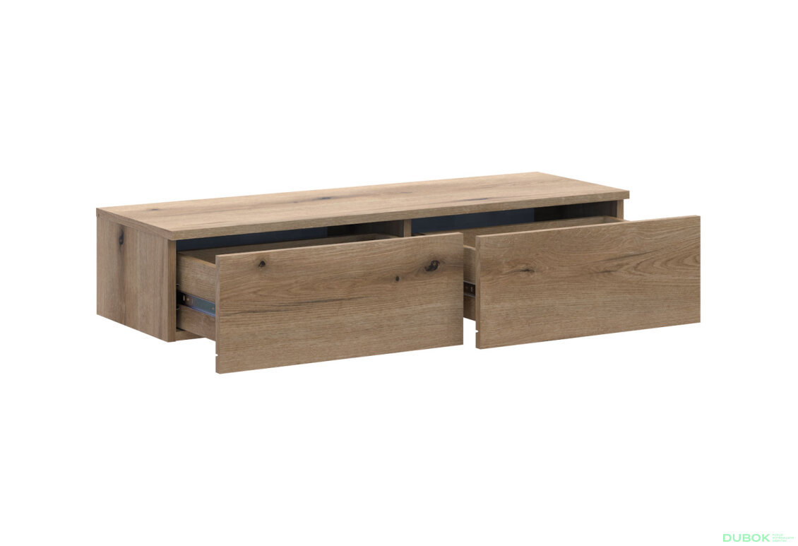 Obrázek 4 - Toaletní stolek Levía dub evoke 2š 100x32x22