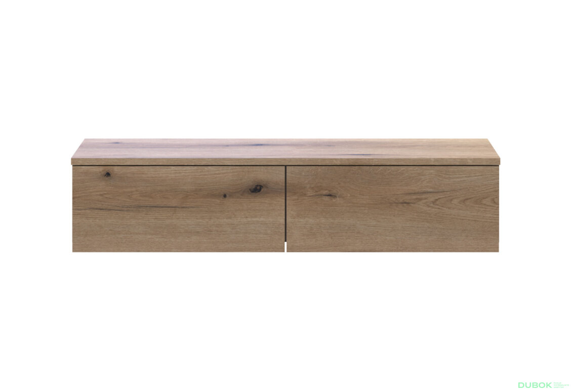 Obrázek 2 - Toaletní stolek Levía dub evoke 2š 100x32x22