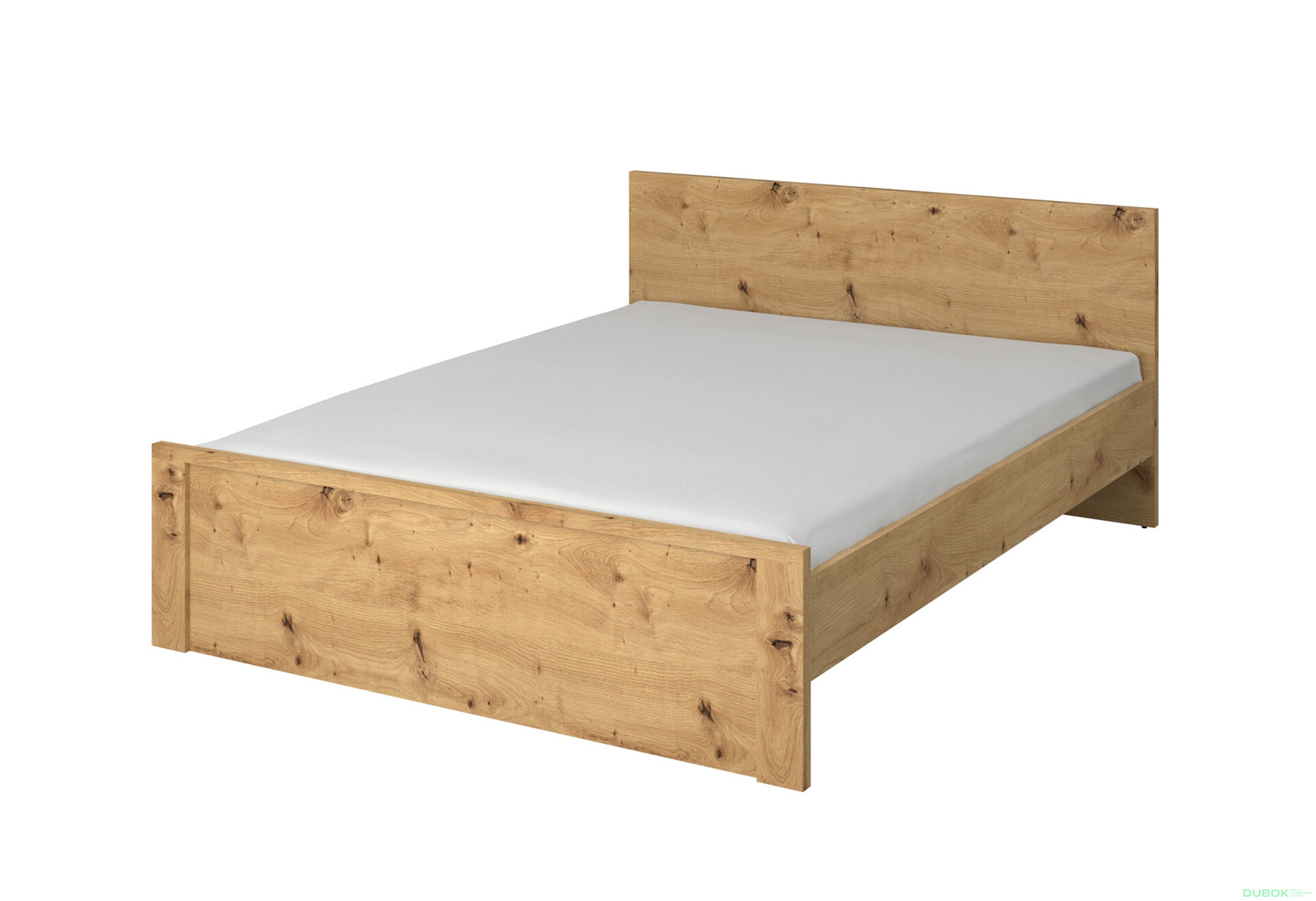 Obrázek 1 - Postel 160x200 dub artisan Ayson