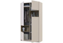 Obrázek 7 - Skříň Dale 2D s výklenkem 115.2х52х220 cm kašmír / dub artisan
