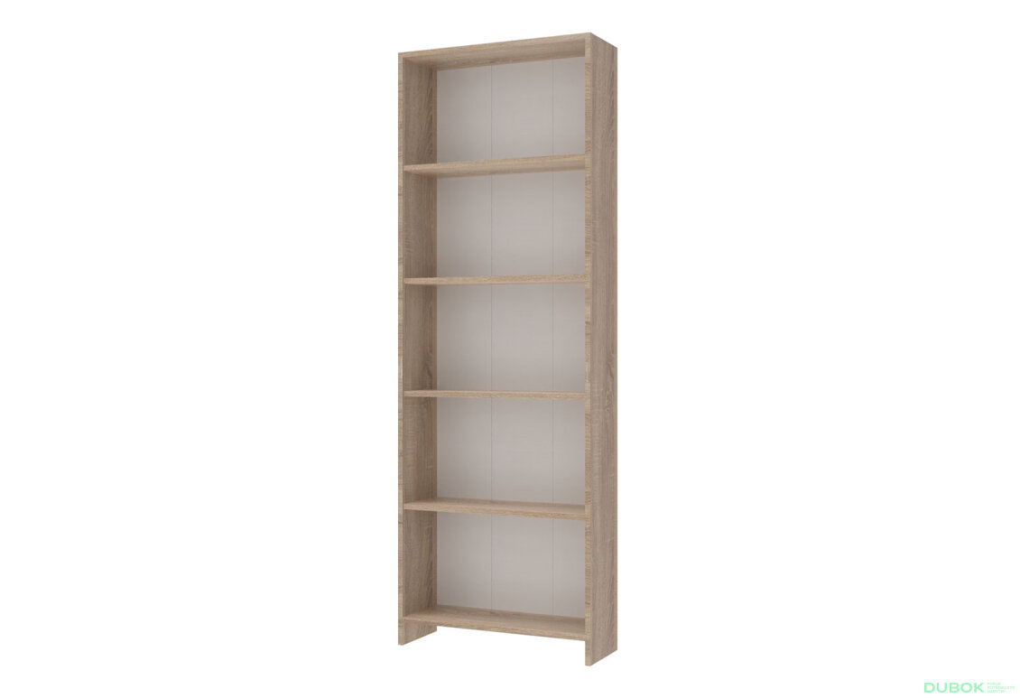 Regál velký dub sonoma 61x22x180