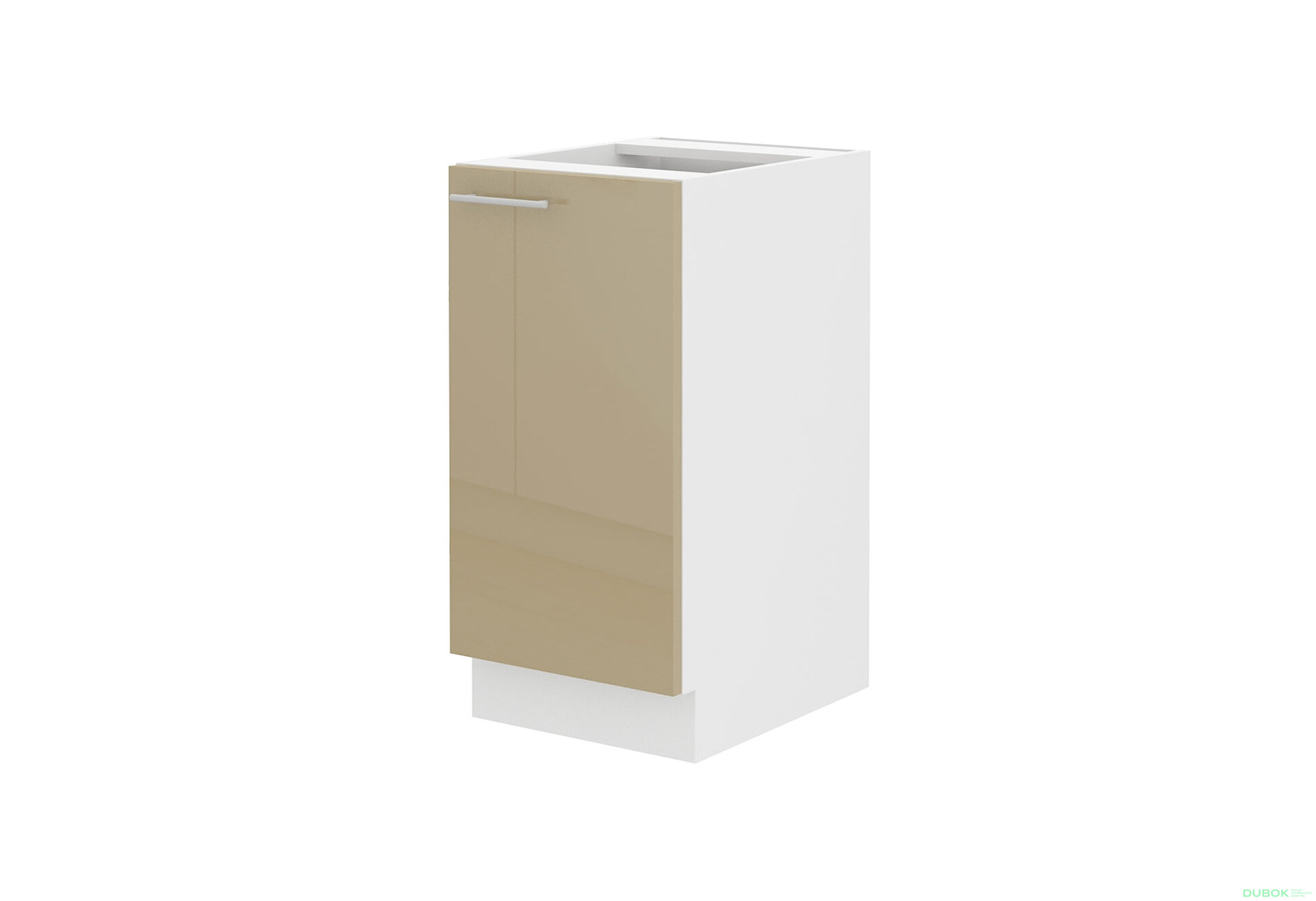 Obrázek 4713 - Kuchyňská sestava 3.0 m Lara bílý / cappuccino lesk