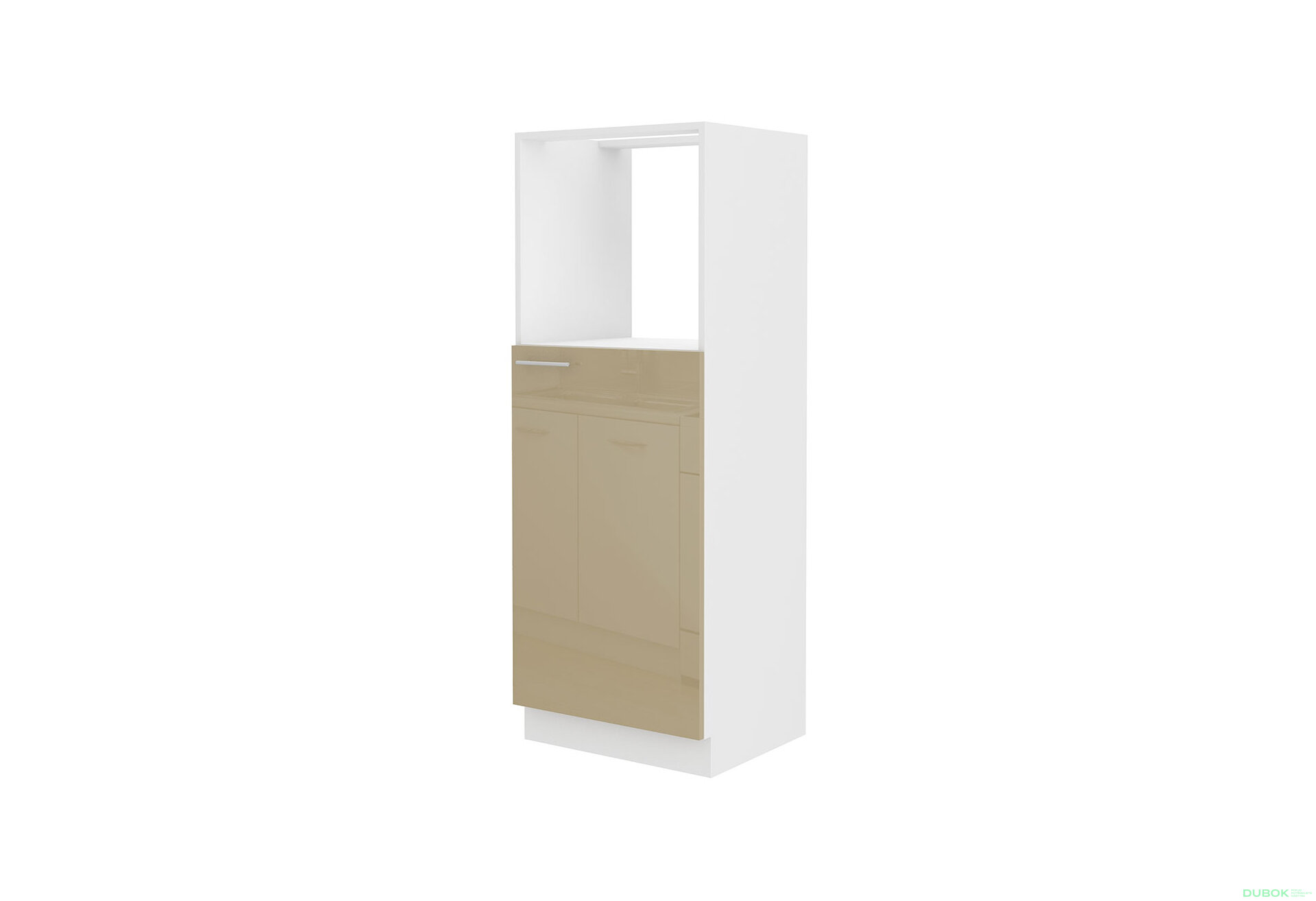 Obrázek 4721 - Kuchyňská sestava 2.8 m Lara bílý / cappuccino lesk