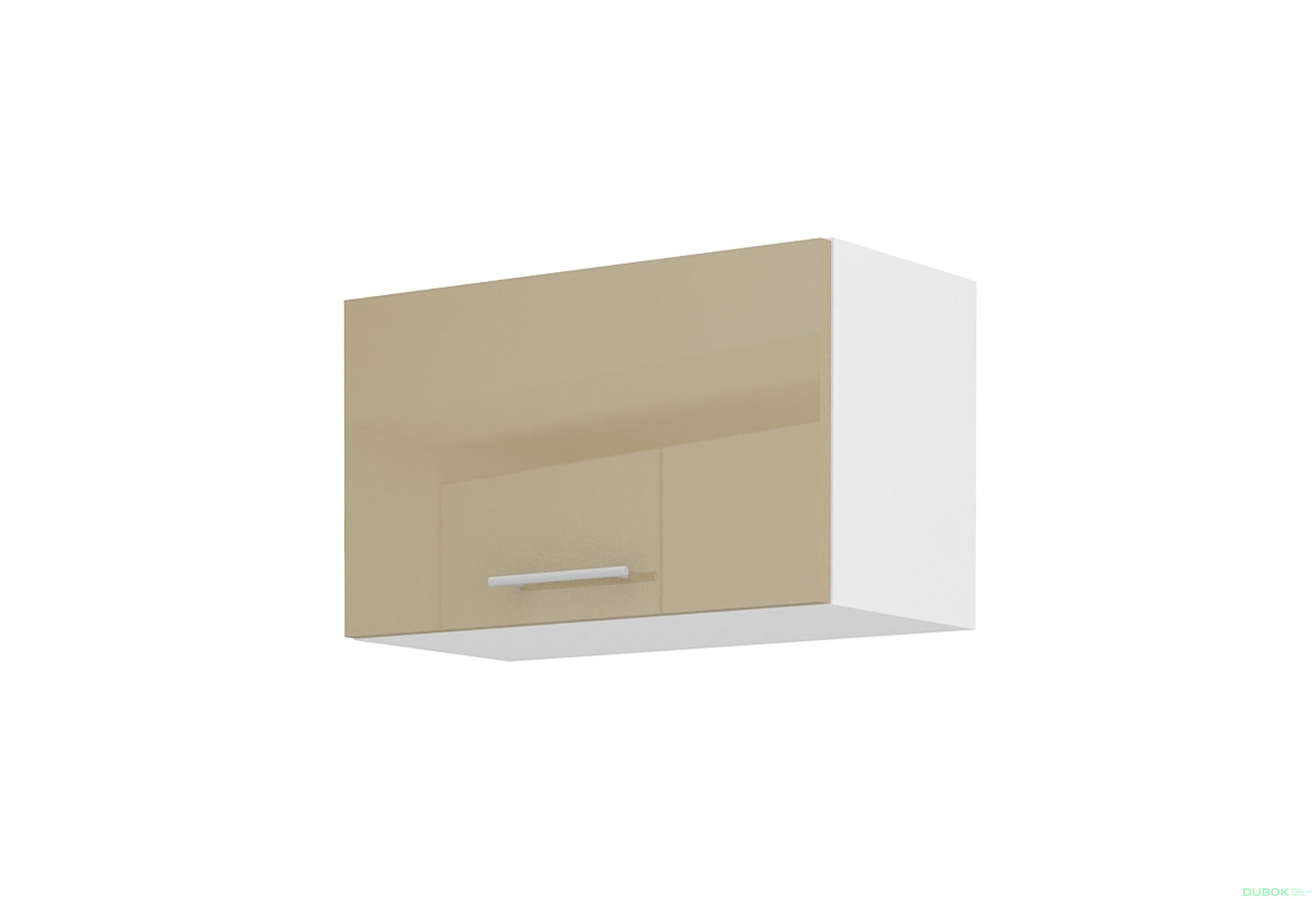 Obrázek 4722 - Kuchyňská sestava 2.2x3.7 m Lara bílý / cappuccino lesk