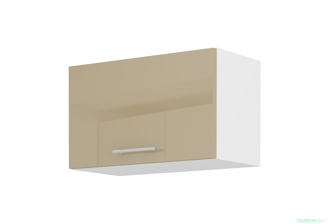 Obrázek 4722 - Kuchyňská sestava 2.2x3.7 m Lara bílý / cappuccino lesk